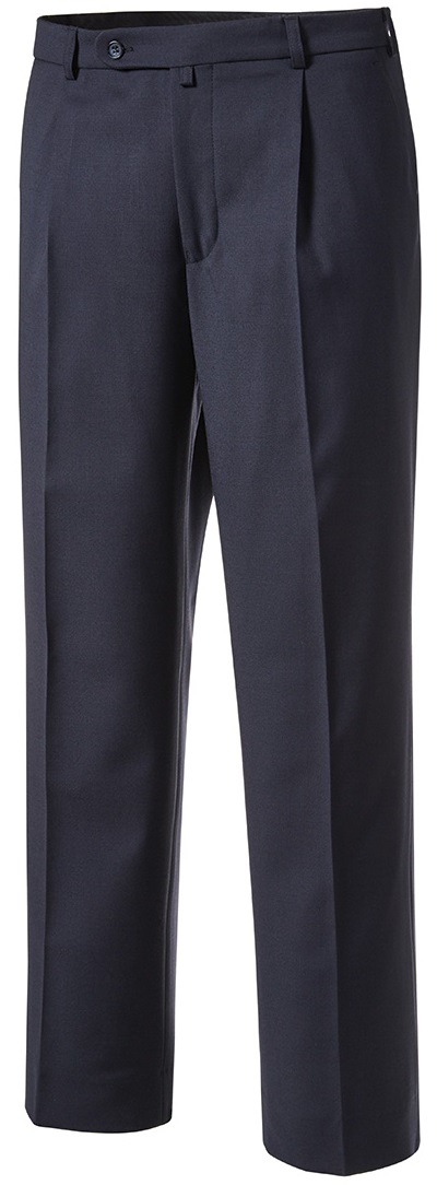 PIONIER-Workwear, Herren Winter Bundfaltenhose, BUSINESS FASHION, marine