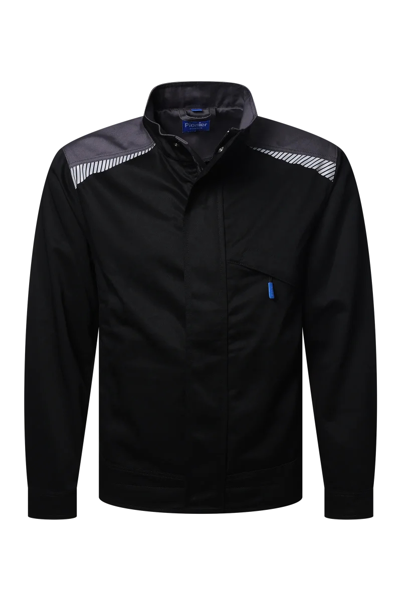 Pionier-PW Essential Bundjacke, Schwarz/Dunkelgrau