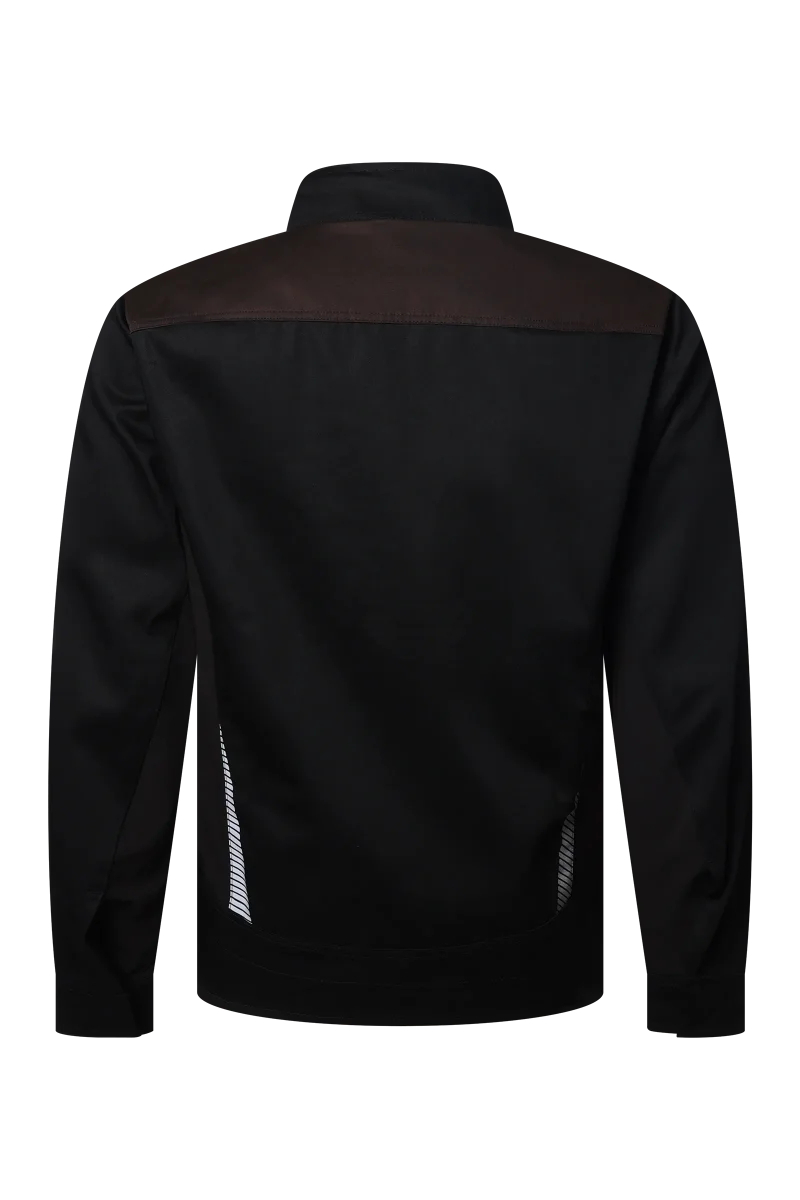 Pionier-PW Essential Bundjacke, Schwarz/Coffee Bean
