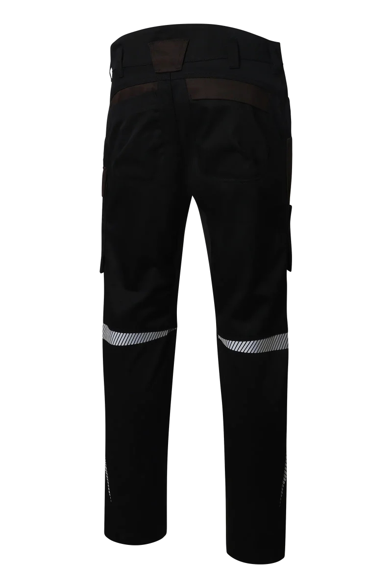 Pionier-PW Essential Bundhose, Schwarz/Coffee Bean