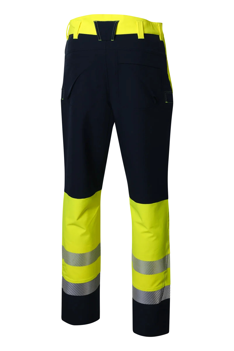 Pionier-PW Hi-Vis 250 Bundhose Sommer, High Visible Yellow/Dress Blues