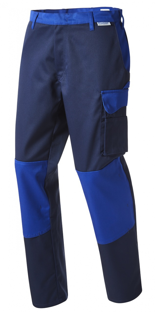 PIONIER-Workwear, Bundhose, marine/kornblau