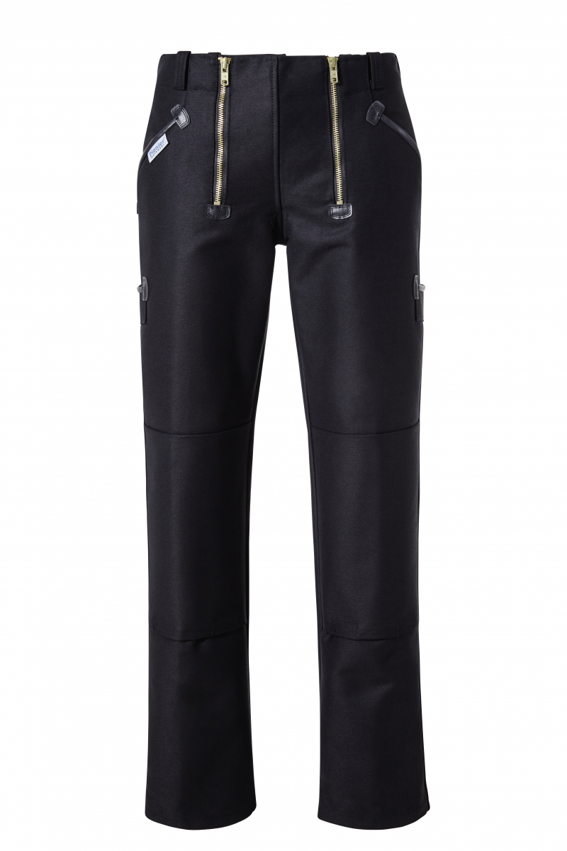 PIONIER-Workwear, Zunfthose ohne Schlag, HERFORDER, ca. 530g/m², schwarz