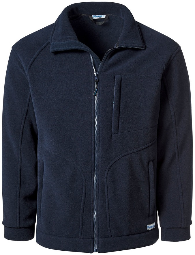 PIONIER-Workwear, Herren Fleecejacke, 300g/m², marine