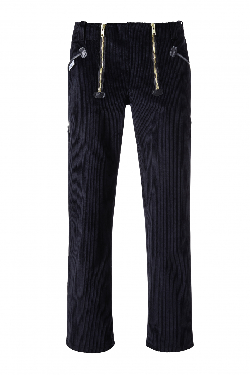 PIONIER-Workwear, Zunfthose ohne Schlag, HERFORDER, ca. 530g/m², schwarz