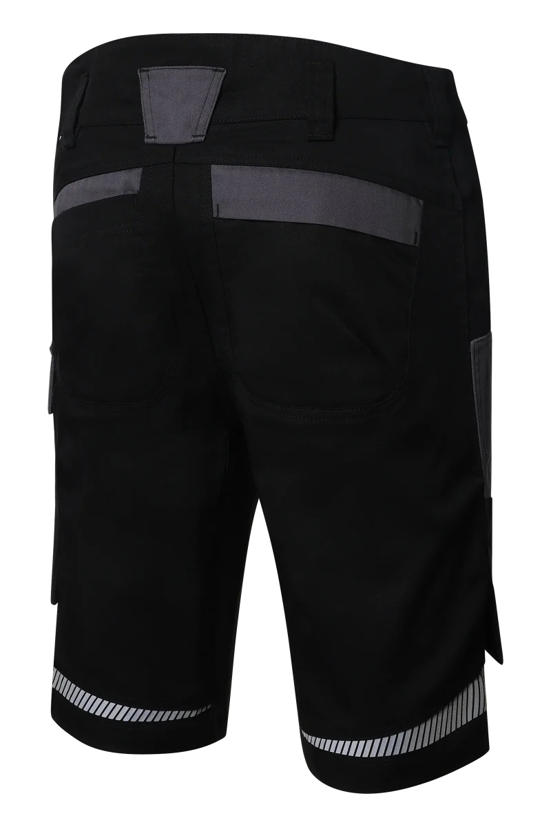 Pionier-PW Essential Bermuda, Schwarz/Dunkelgrau