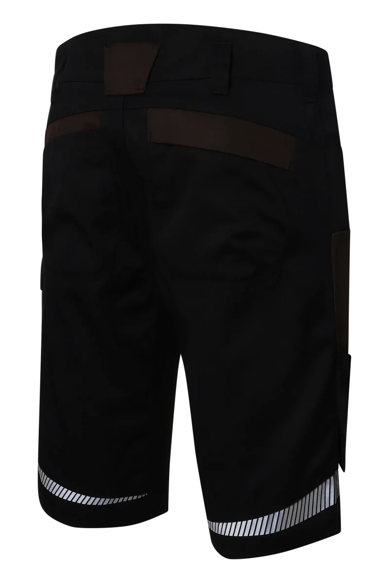 Pionier-PW Essential Bermuda, Schwarz/Coffee Bean