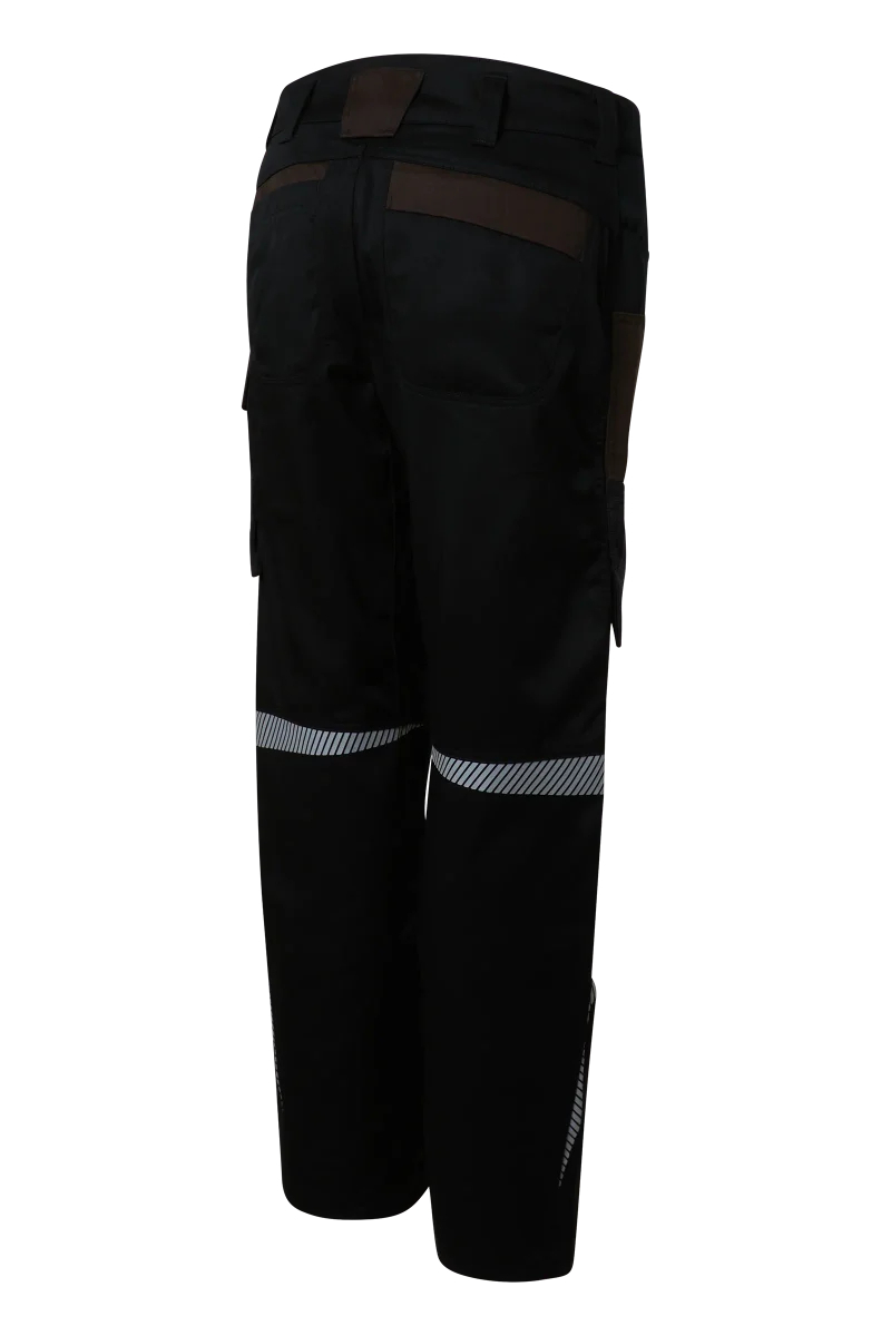 Pionier-PW Essential Bundhose Damen, Schwarz/Coffee Bean