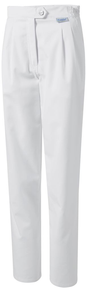 PIONIER-Workwear, Hygiene, Food-Arbeits-Damenhose, HACCP-Hygiene-Bekleidung, 240g/m², weiss