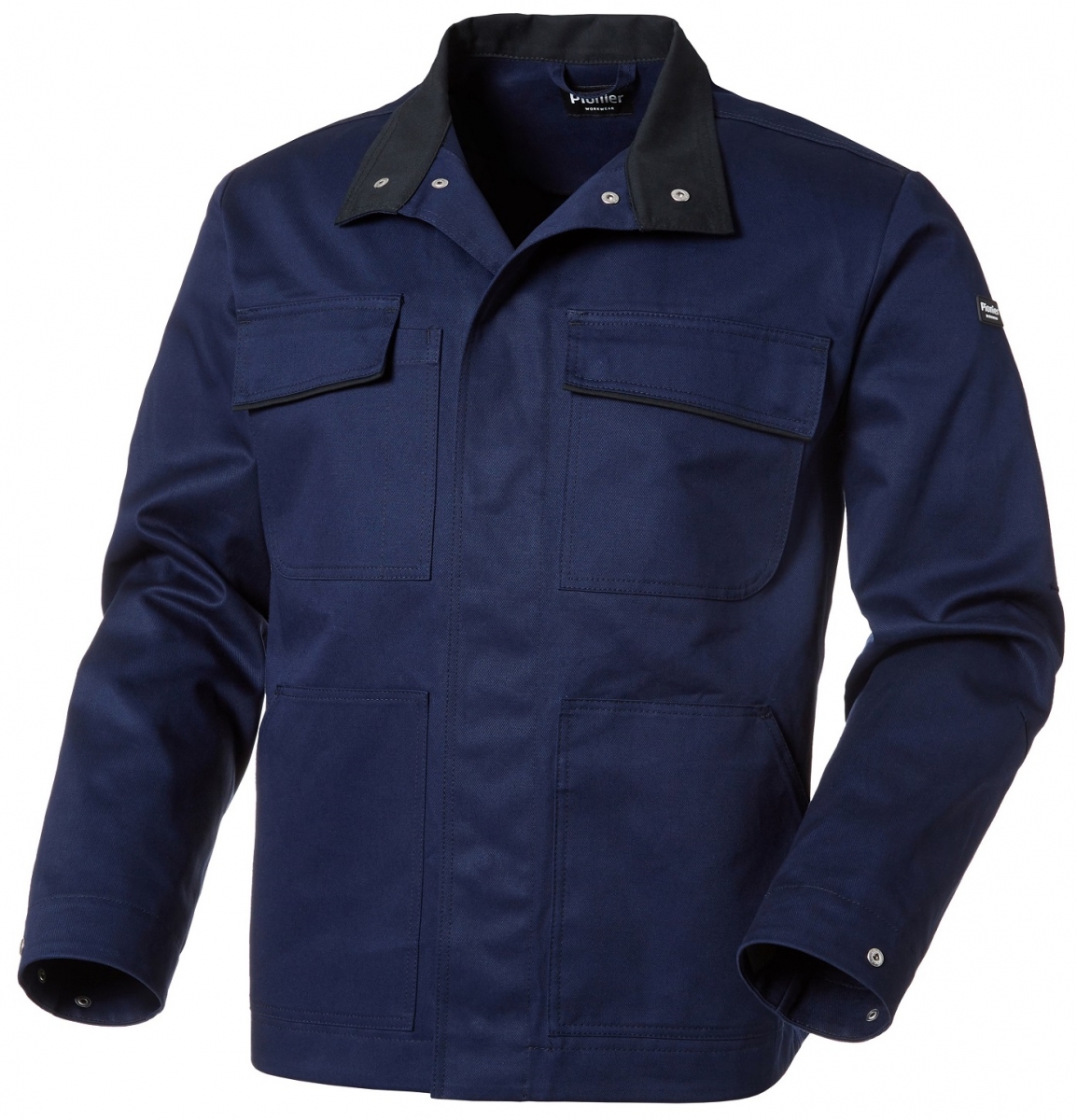 PIONIER-Workwear, Bundjacke, New Cotton Pure, marine/schwarz