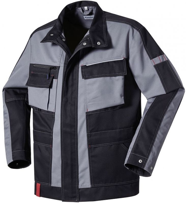 PIONER-Workwear, Bundjacke, ca. 245g/m, schwarz/grau