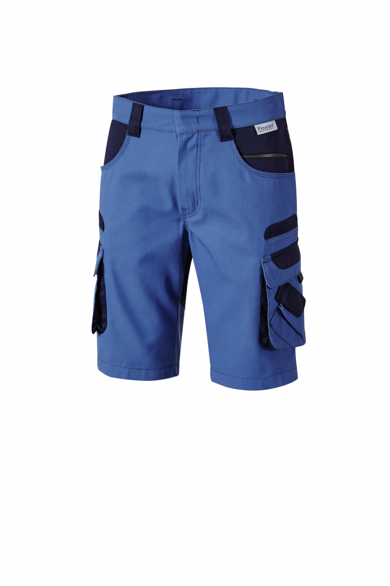 PIONIER-Workwear, Bermuda, Arbeits-Berufs-Shorts, TOOLS, 285g/m, nordic/blue