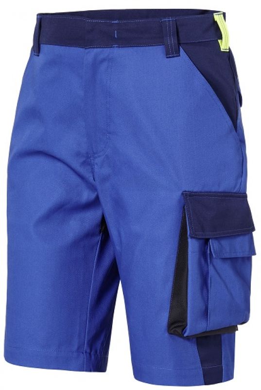 PIONIER-Workwear, Bermuda, Arbeits-Berufs-Shorts, ca. 245g/m, marine/kornblau