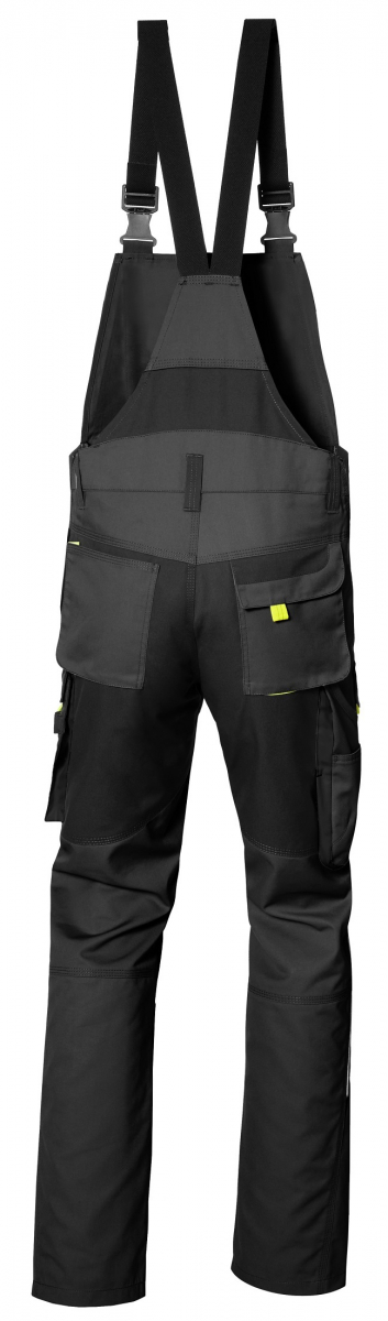 PIONIER-Workwear, Latzhose, TOOLS 2.0, 285g/m², anthrazit/schwarz