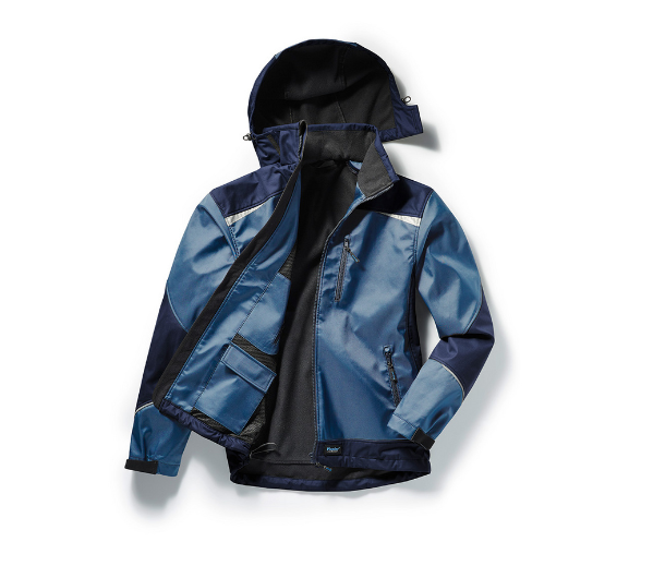 PIONIER-Softshelljacke, OUTDOOR, nordic blue/marine