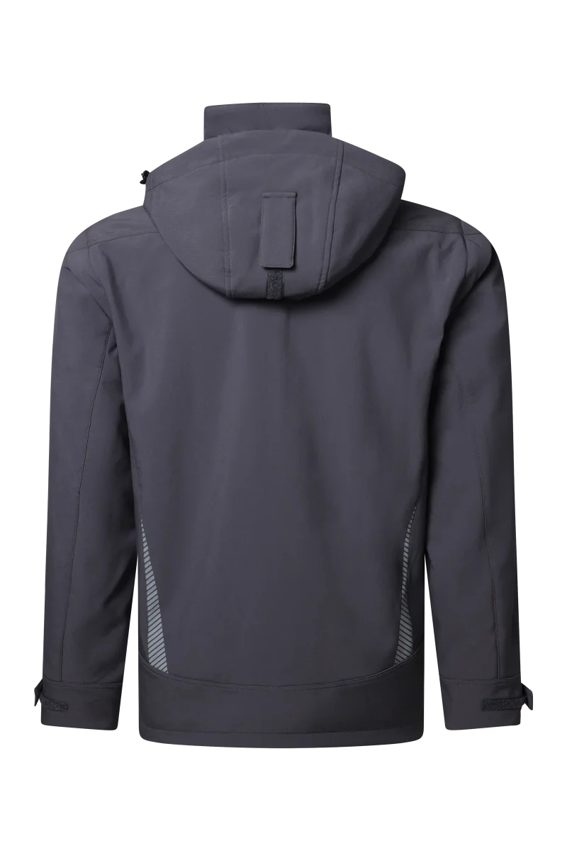 Pionier-PW Essential Softshell Jacke, Dunkelgrau