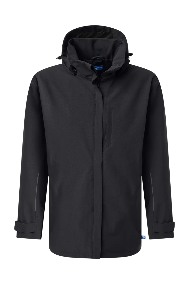 Pionier-Wetterjacke, Schwarz
