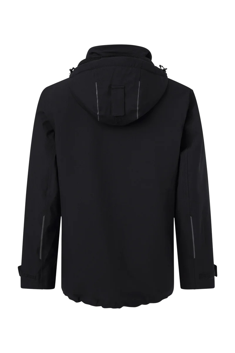 Pionier-Wetterjacke, Schwarz