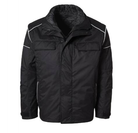 PIONIER-Damen Blouson mit Reflexsilber, OUTDOOR, schwarz