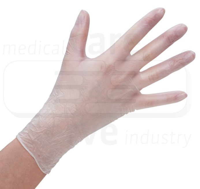 WIROS-Hand-Schutz, Einweg-Vinyl Handschuhe, puderfrei, Premium plus, Spenderbox, wei, Pkg  100 Stck, VE = 10 Pkg.