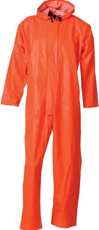 ELKA-Workwear, Rainwear-Wetter-Schutz, Regen-Schutzanzug, Regenoverall, Xtreme mit Windfang, orange