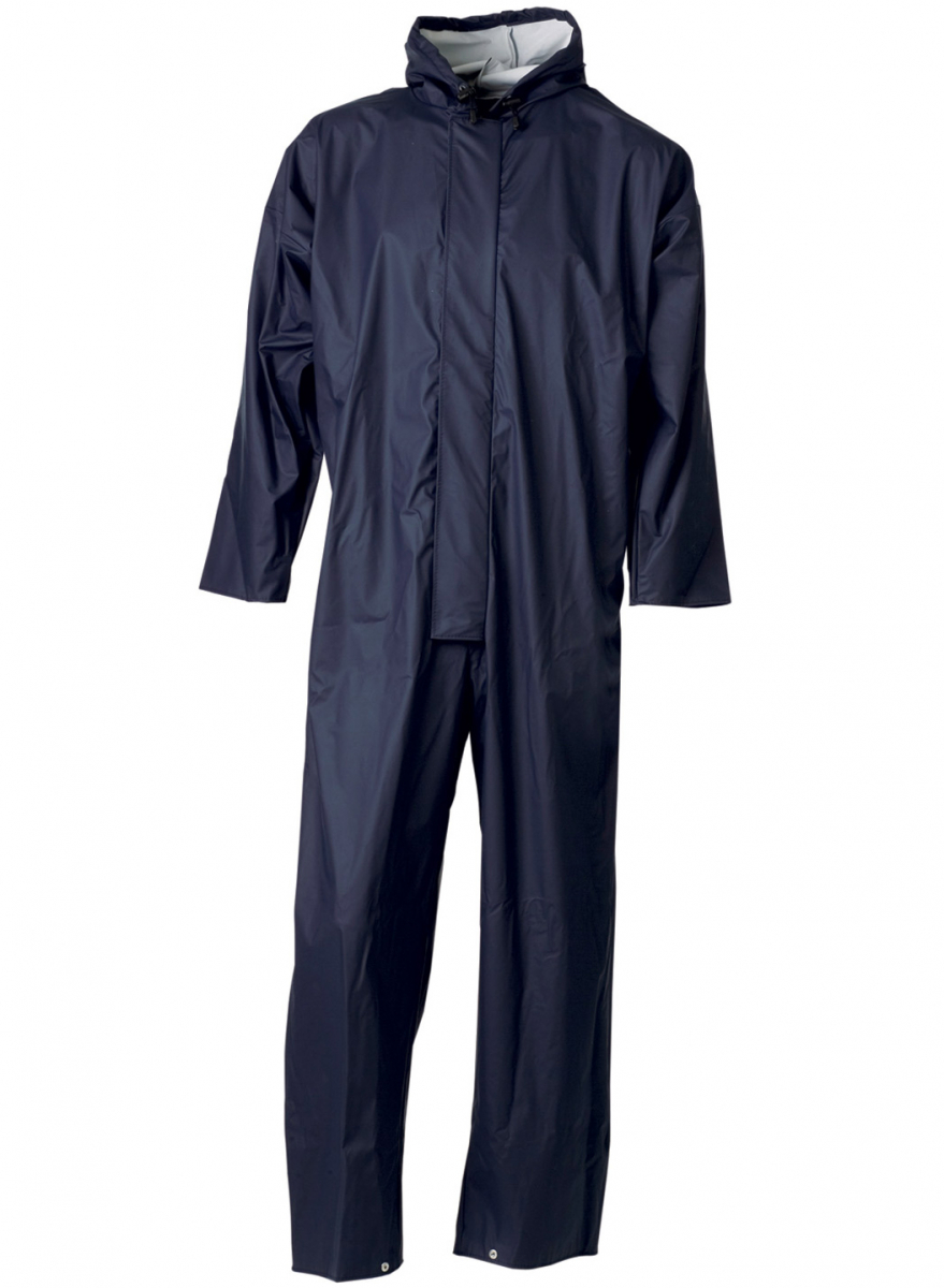 ELKA-Workwear, Rainwear-Wetter-Schutz, Regen-Schutzanzug, Regenoverall, 170g/m², marine