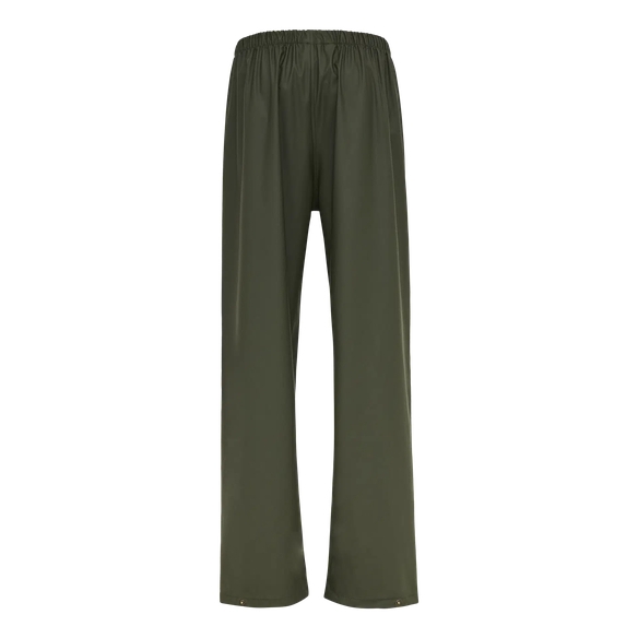 ELKA-Workwear, Rainwear-Wetter-Schutz, PU-Workwear, Regen-Bund-Hose, Dry Zone, oliv