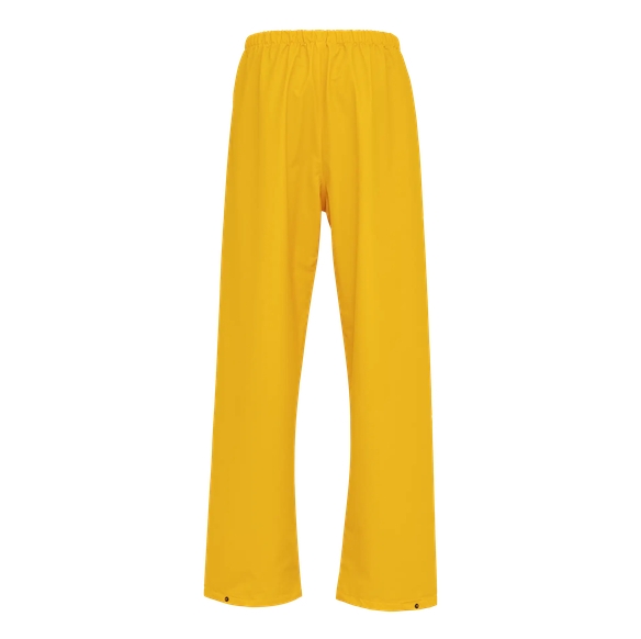 ELKA-Workwear, Rainwear-Wetter-Schutz, PU-Workwear, Regen-Bund-Hose, Dry Zone, gelb
