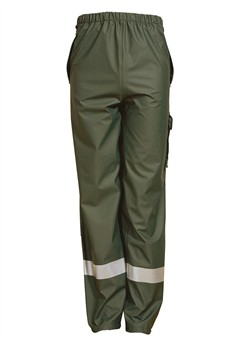 ELKA-Workwear, Rainwear-Wetter-Schutz, PU-Workwear, Regen-Bund-Hose, Dry Zone D-Lux, oliv