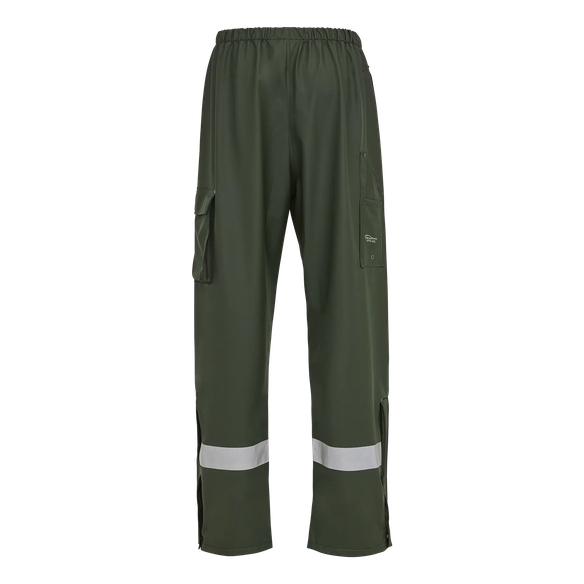 ELKA-Workwear, Rainwear-Wetter-Schutz, PU-Workwear, Regen-Bund-Hose, Dry Zone D-Lux, oliv