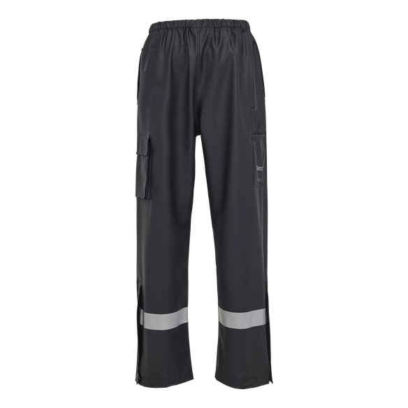 ELKA-Workwear, Rainwear-Wetter-Schutz, PU-Workwear, Regen-Bund-Hose, Dry Zone D-Lux, marine