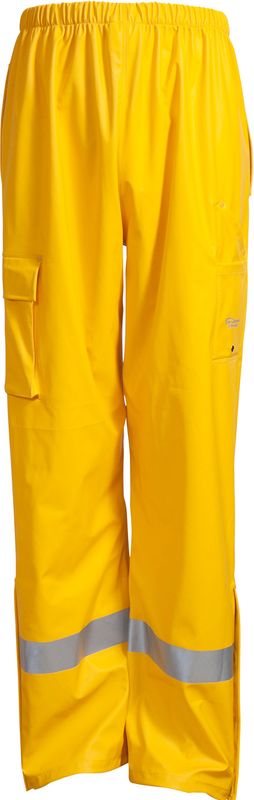 ELKA-Workwear, Rainwear-Wetter-Schutz, D-LUX-Regen-Bund-Hose, DRY ZONE, 190g/m, gelb