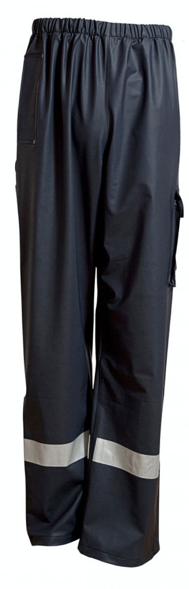 ELKA-Workwear, Rainwear-Wetter-Schutz, Regen-Bund-Hose, DRY ZONE OFFSHORE, 200g/m, marine