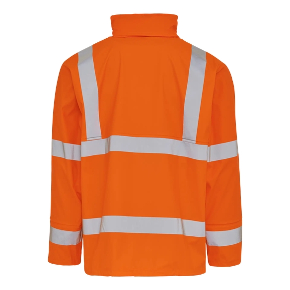 ELKA-Warnschutz, PU- Warn-/Wetter-Schutz-Jacke Dry Zone, warnorange