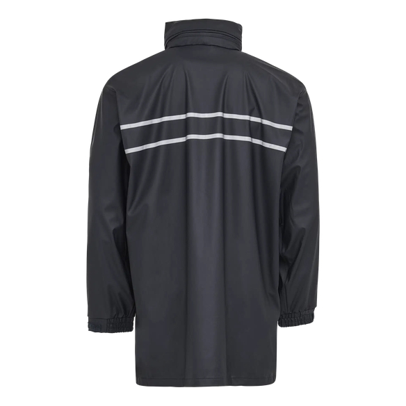 ELKA-Workwear, Rainwear-Wetter-Schutz, PU-Workwear, Regen-Jacke, Parka Dry Zone D-Lux, marine