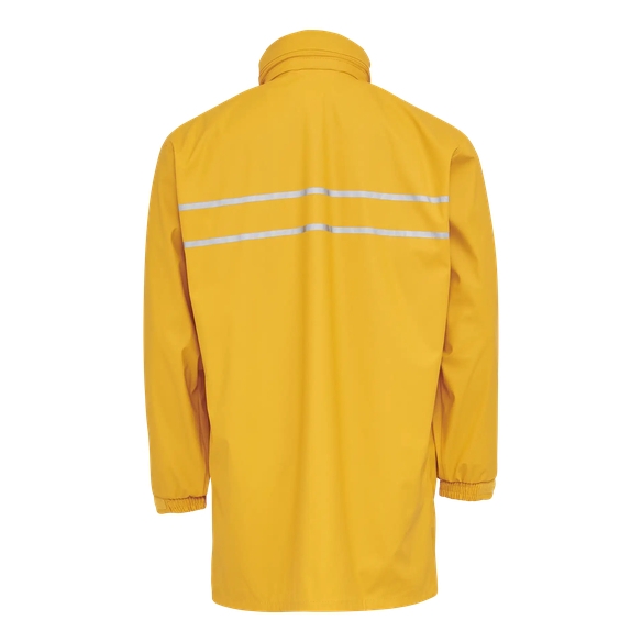 ELKA-Workwear, Rainwear-Wetter-Schutz, PU-Workwear, Regen-Jacke, D-LUX, DRY ZONE, 190g/m², gelb