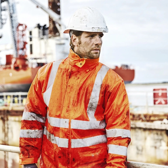 ELKA-Warnschutz, Jacke, EN 471, DRY ZONE OFFSHORE, 200g/m², warnorange