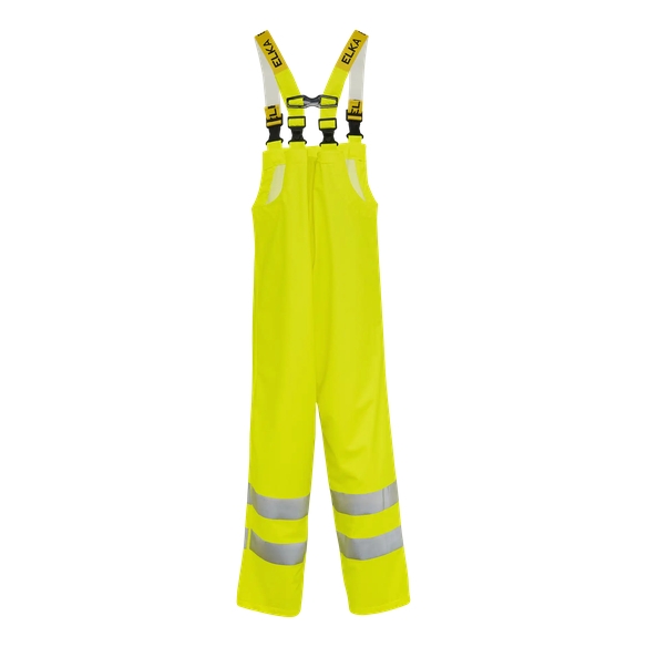 ELKA-Warnschutz, Latzhose, EN 471, DRY ZONE, 200g/m², warngelb