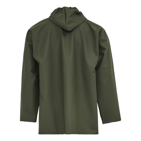 ELKA-Workwear, Rainwear-Wetter-Schutz, PVC-Regen-Jacke, 320g/m², oliv