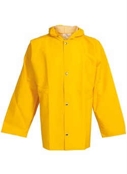 ELKA-Workwear, Rainwear-Wetter-Schutz, PVC-Regen-Jacke, PVC LIGHT, 320g/m², gelb