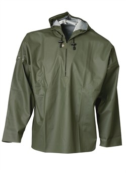 ELKA-Workwear, Rainwear-Wetter-Schutz, Regen-SchlupFELDTMANN-Workwear, Jacke, PVC LIGHT, 320g/m², oliv