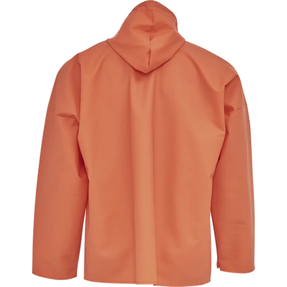 ELKA-Workwear, Rainwear-Wetter-Schutz, Regen-SchlupFELDTMANN-Workwear, Jacke, PVC LIGHT, 320g/m², orange