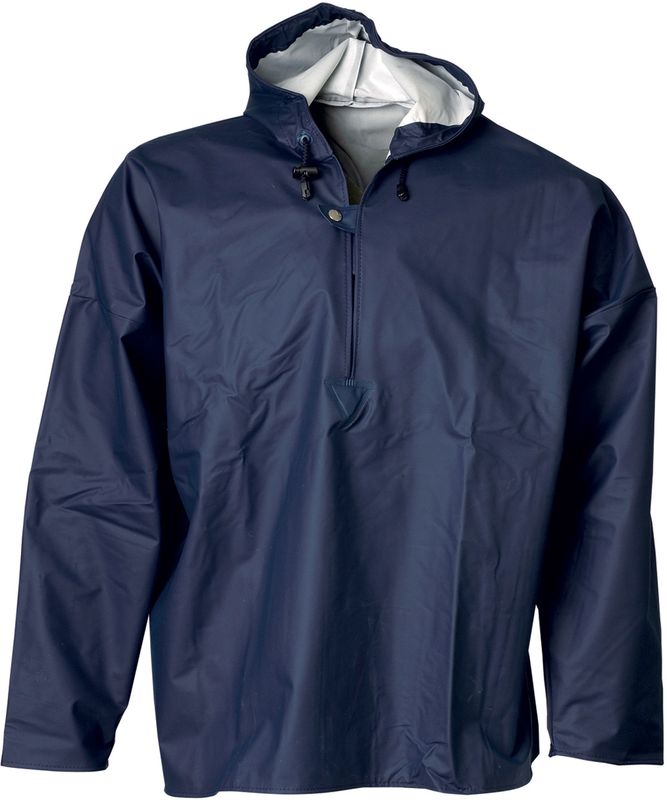 ELKA-Workwear, Rainwear-Wetter-Schutz, Regen-SchlupFELDTMANN-Workwear, Jacke, PVC LIGHT, 320g/m, marine