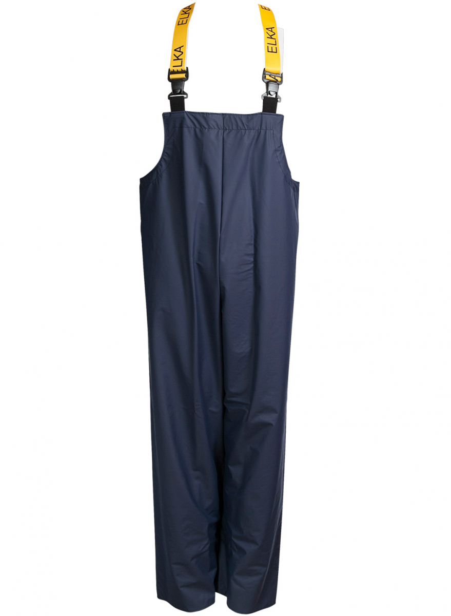 ELKA-Workwear, Rainwear-Wetter-Schutz, Regen-Latzhose, PVC LIGHT, 320g/m, marine