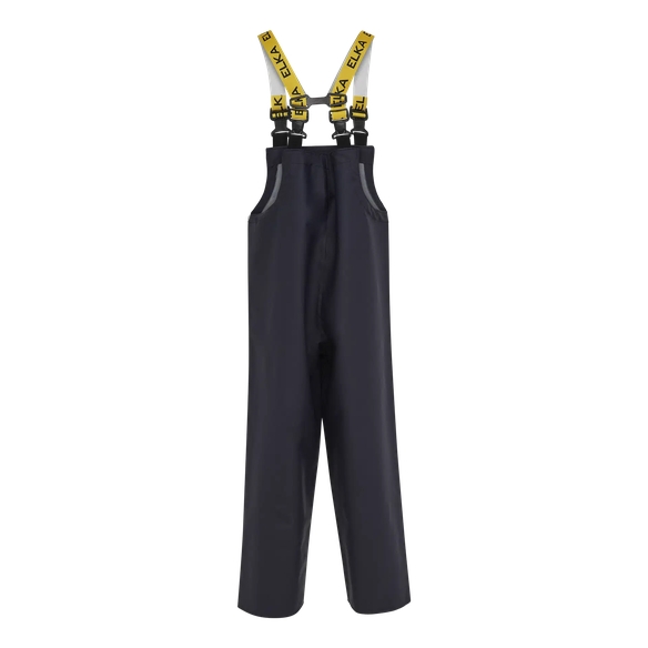 ELKA-Workwear, Rainwear-Wetter-Schutz, Regen-Latzhose, PVC LIGHT, 320g/m², marine