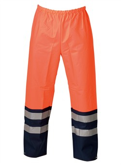 ELKA-Warnschutz, Warn-/Regen-Schutz-Bund-Hose Xtreme, warnorange/marine