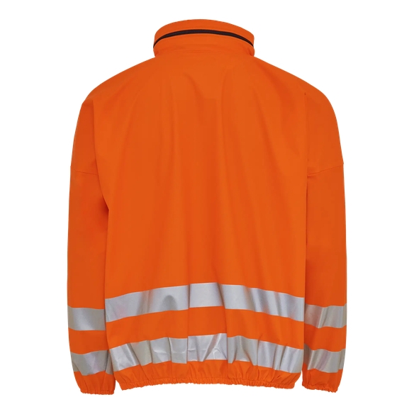 ELKA-Warnschutz, Warn-/Wetter-Schutz-Jacke mit Reißverschluss, warnorange
