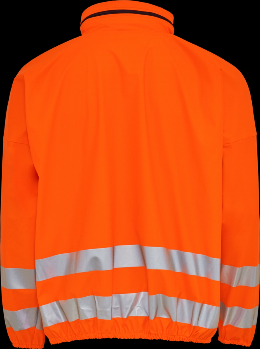 ELKA-Warnschutz, Warn-Schutz-Jacke mit Reiverschluss, warngelb/schwarz