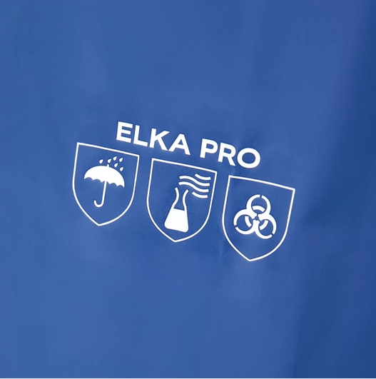 ELKA-Workwear, Rainwear-Wetter-Schutz, PU-Workwear, Regen-Latzhose, Xtreme, cobalt