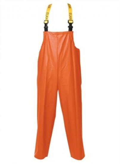 ELKA-Workwear, Rainwear-Wetter-Schutz, PU-Workwear, Regen-Latzhose, Xtreme, orange